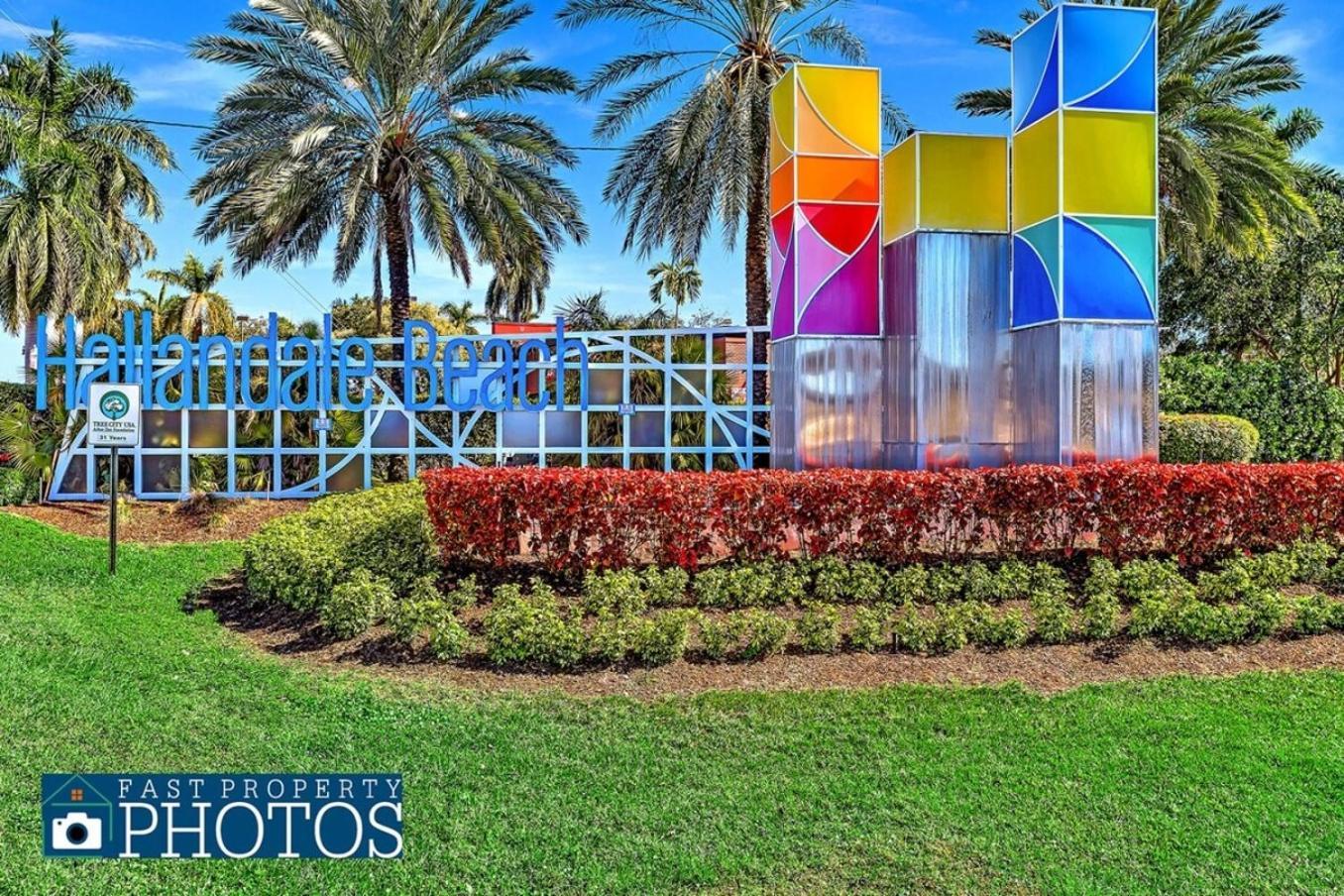 2 Bdrm Modern House Mins From Beach & Casino Hb1 Hallandale Beach Dış mekan fotoğraf
